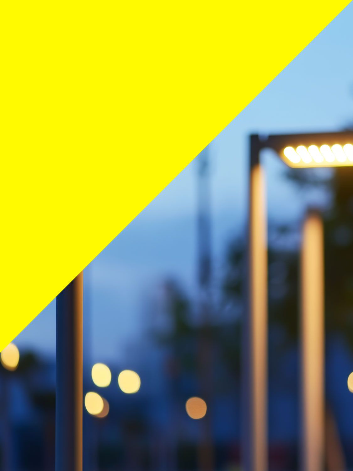 Moderne Straßenbeleuchtung spart durch LED-Technik in Städten und Kommunen erheblich an Strom.